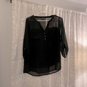 Black Express blouse